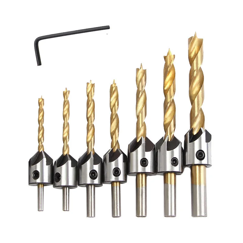 Бесплатная доставка 7 шт. 3 мм 10 набор сверл из быстрорежущей стали с 5 канавками