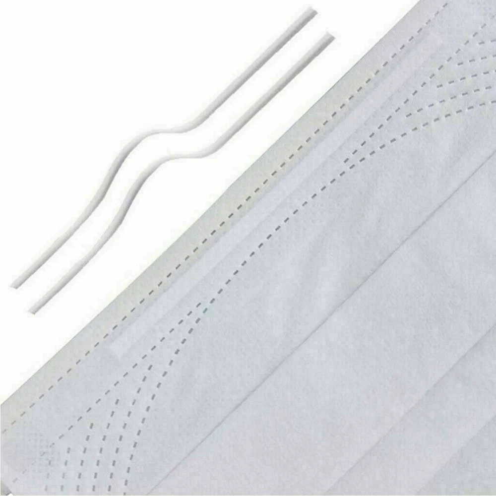 Одноразовая маска для лица 100 шт./лот эластичные зажимы моста и носа регулируемая