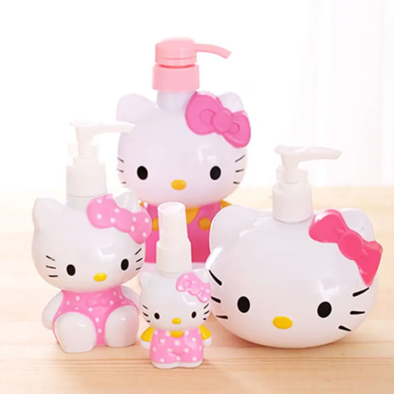 Пластиковые Kittyed бутылка спрей с героями мультфильмов ручной дезинфицирующий