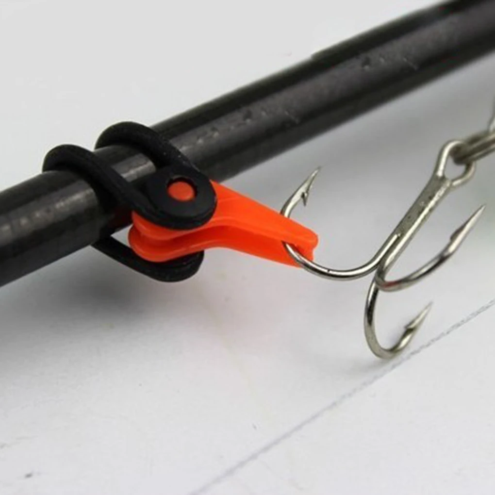 5 шт./лот пластиковый держатель для рыболовных крючков мини-держатель удочки