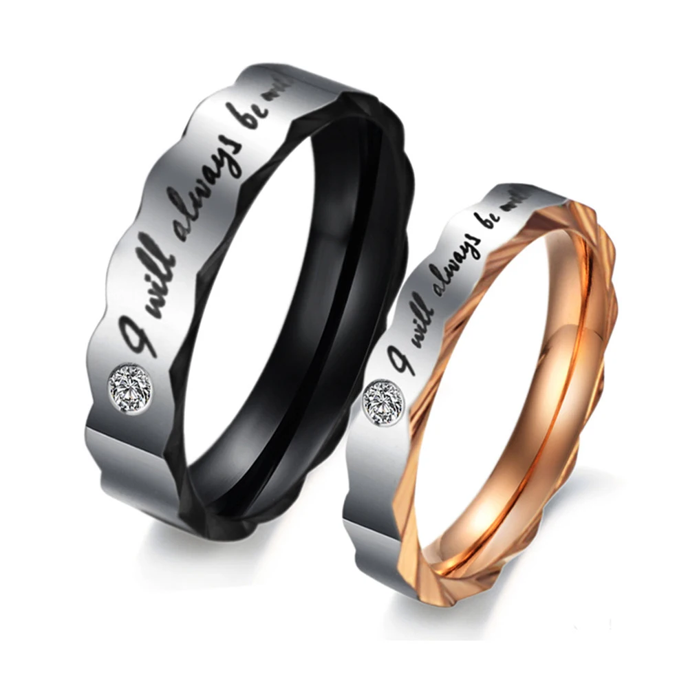 Модные ювелирные изделия унисекс одноцветные полированные кольца из