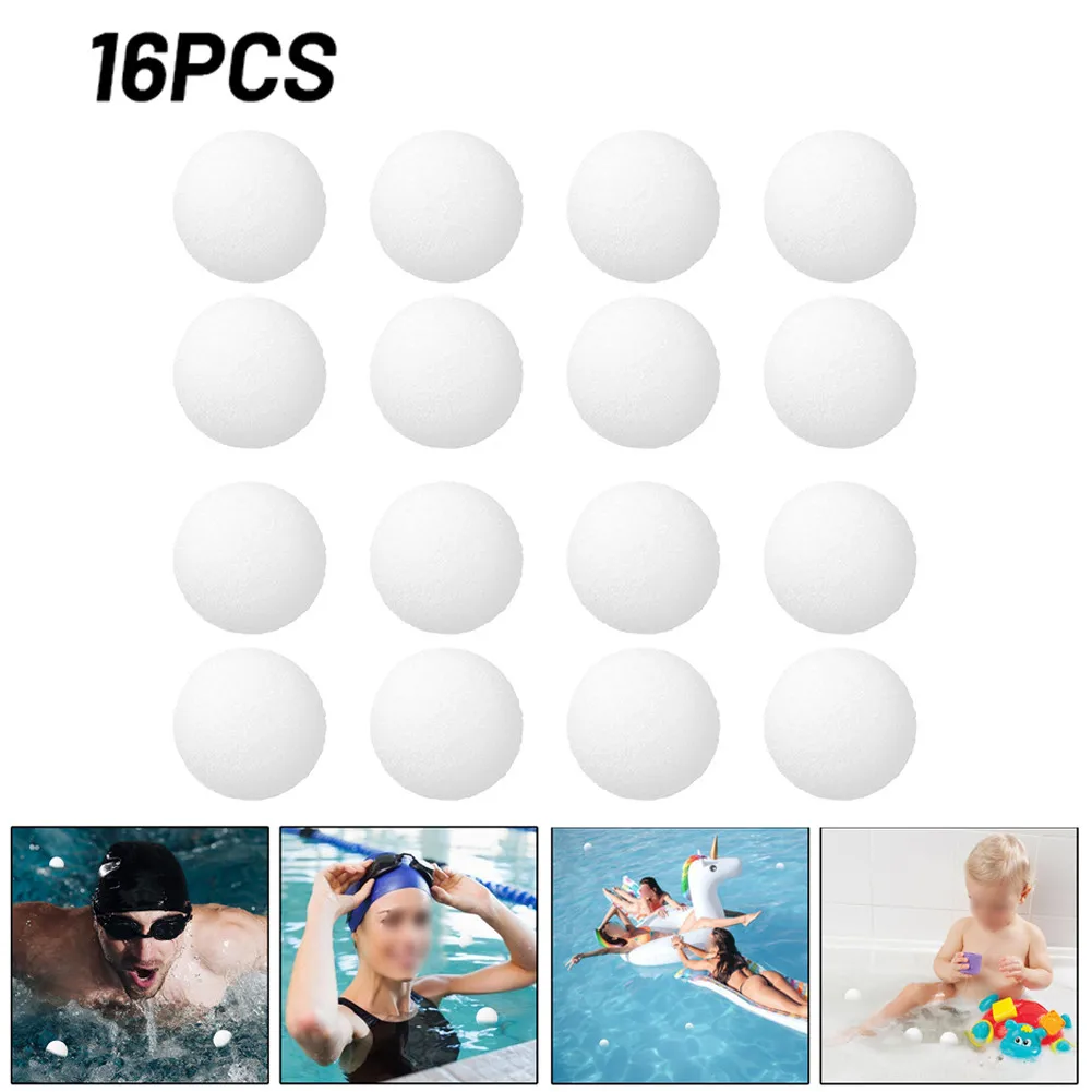

16PCS Oil Absorbing Scum Sponge Ball For Hot Tub Swimming Pool&Spa Water Cleaner Finger Sponge Ball Tricks Classical