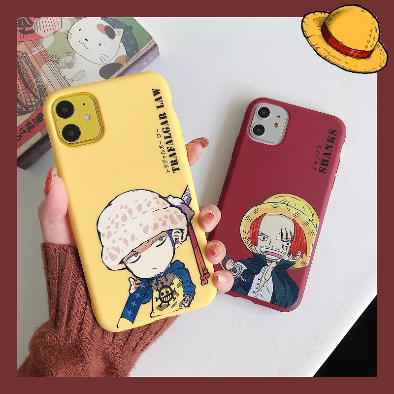 Webbedepp аниме цельный чехол Luffy для iPhone 6 6s 7 8 plus прозрачный 11 Pro X XR Xs MAX|Бамперы| |