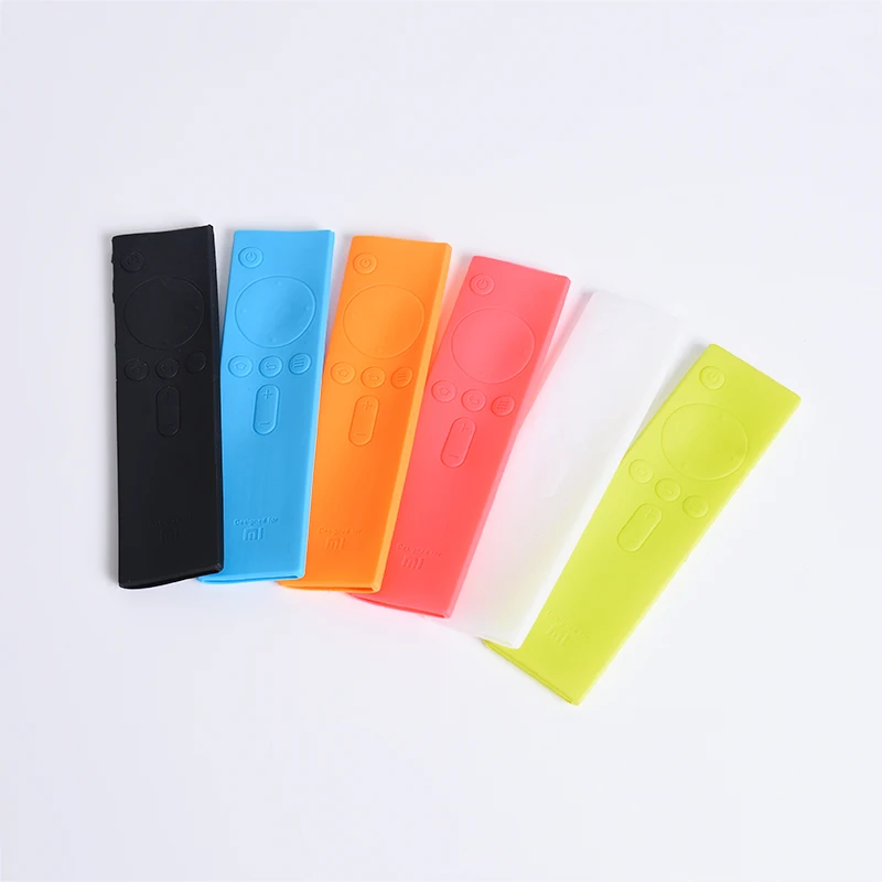 5pcs Soft Silicone TPU Protective Case Remote Colorful Rubber Cover for Xiaomi Control Mi TV Box | Дом и сад
