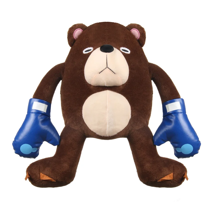 

Takerlama Anime Jujutsu Kaisen Gojo Satoru Plush Doll Skeleton Boxing Bear Throw Pillow Student Cartoon Cushion Stuffed Toy 28cm