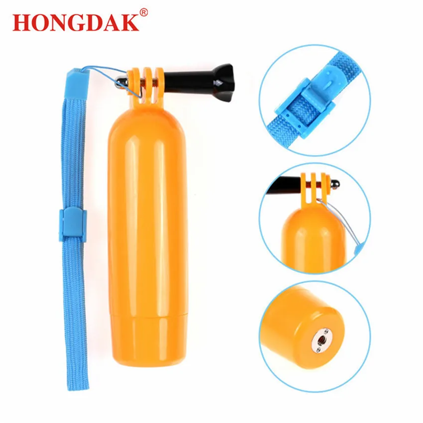 HONGDAK камера монопод желтый плавающий стержень плавучести ручка для экшн камеры