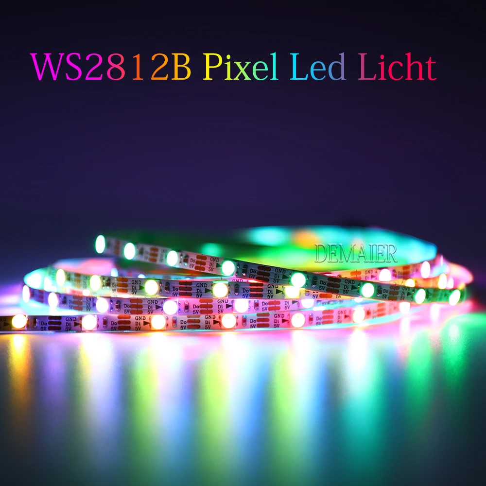 Пиксельсветодиодный Светодиодная лента SK6812 WS2812B MINI SMD 3535 5050 RGB 60/144 светодиодный 4