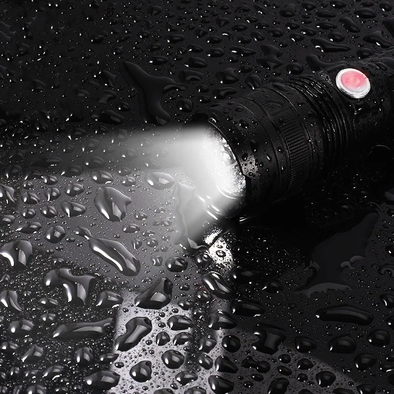 USB Linterna LED Recargable De Alta Potencia водонепроницаемый тактический фонарик для охоты