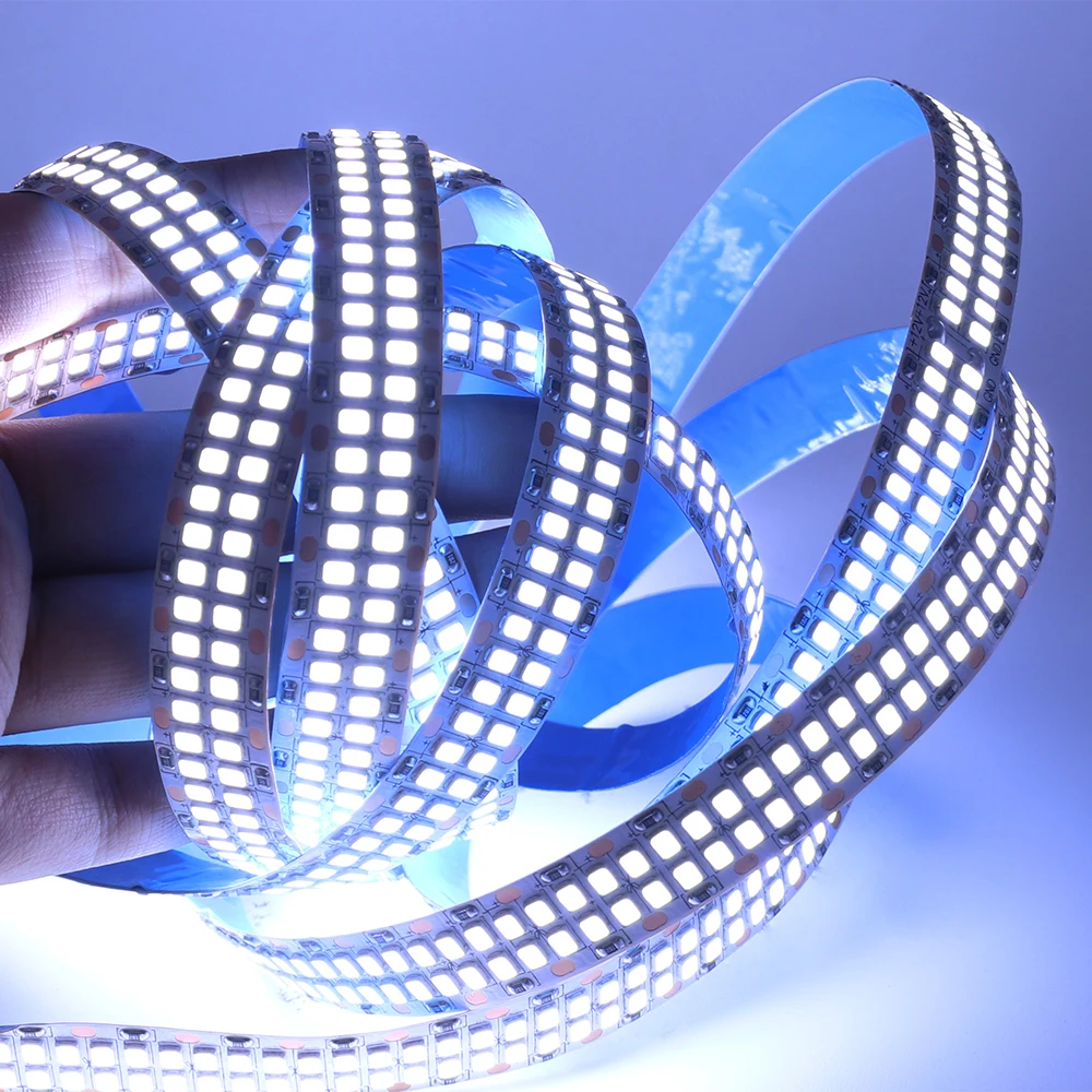 

High Quality 2835 LED Strip Light 5m 10m 20m Waterproof Led Tape Night Light 120/240/480 LEDs/M Flex Led Light Stripe 12V 24V