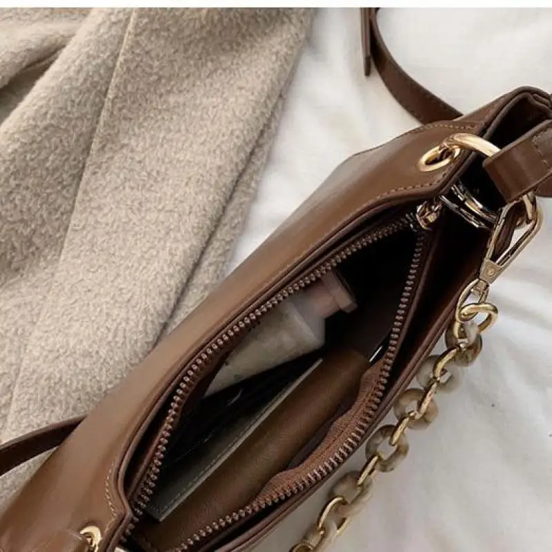 

New Women Leather Handbag Casual Wild Shoulder Messenger Bag Vintage Small Square Bag Fashion Tide B717