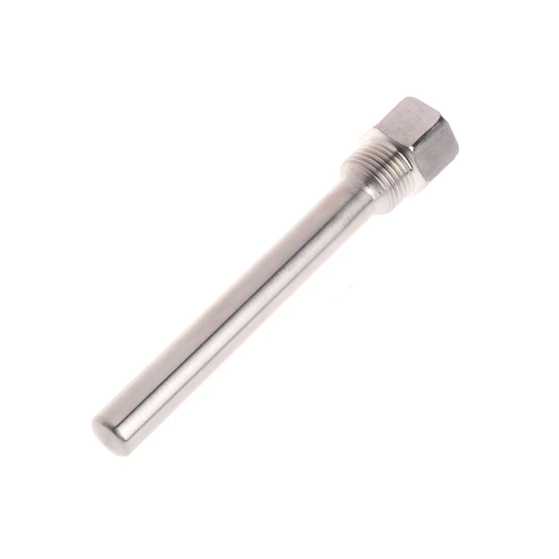 Thermowell из нержавеющей стали резьба NPT 1/2 дюйма длина 130 мм для температурных