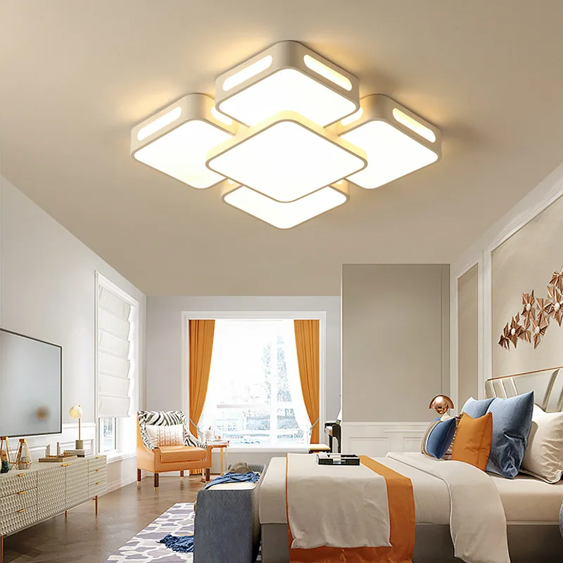 

led bedroom light fixtures balcony porch restaurant Bedside Aluminum ceiling light fans home decoration ceiling lights