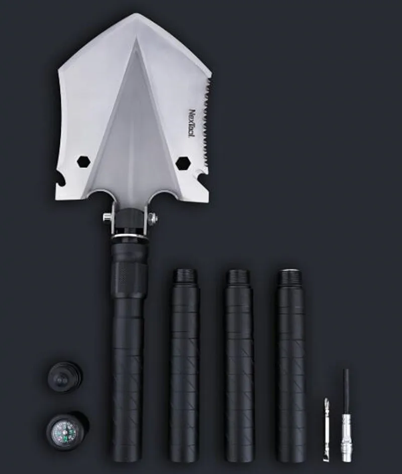 Xiaomi Mijia Nextool многофункциональная лопата для отдыха на природе Приключения ключ, дюймовый стандарт отвертка Self-Вождение многофункциональный инструмент для наружных работ