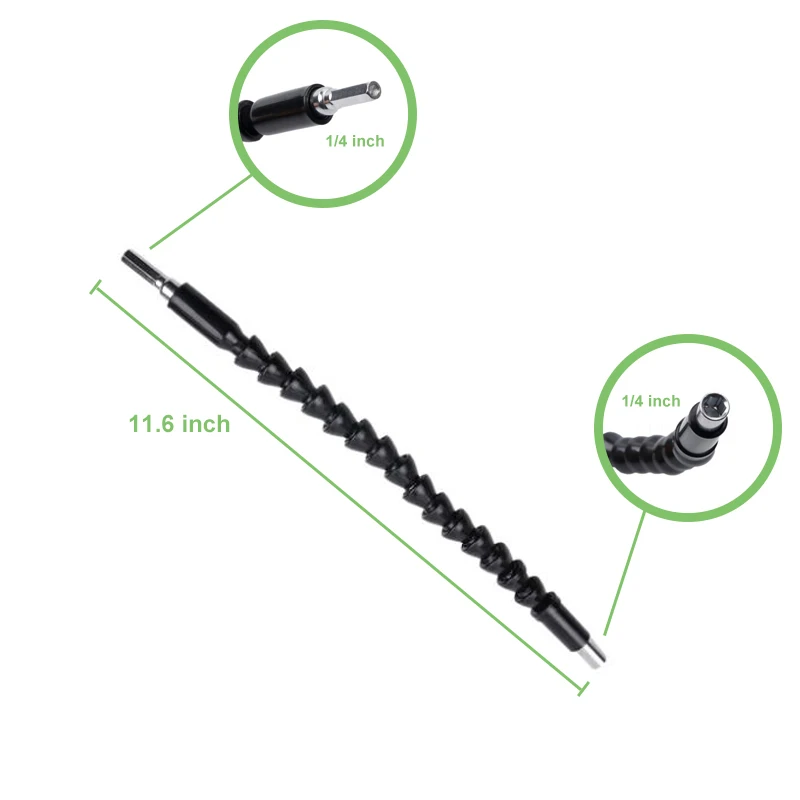 Электрическая отвертка с двойным концом сверло из нержавеющей стали 290 мм 3 5