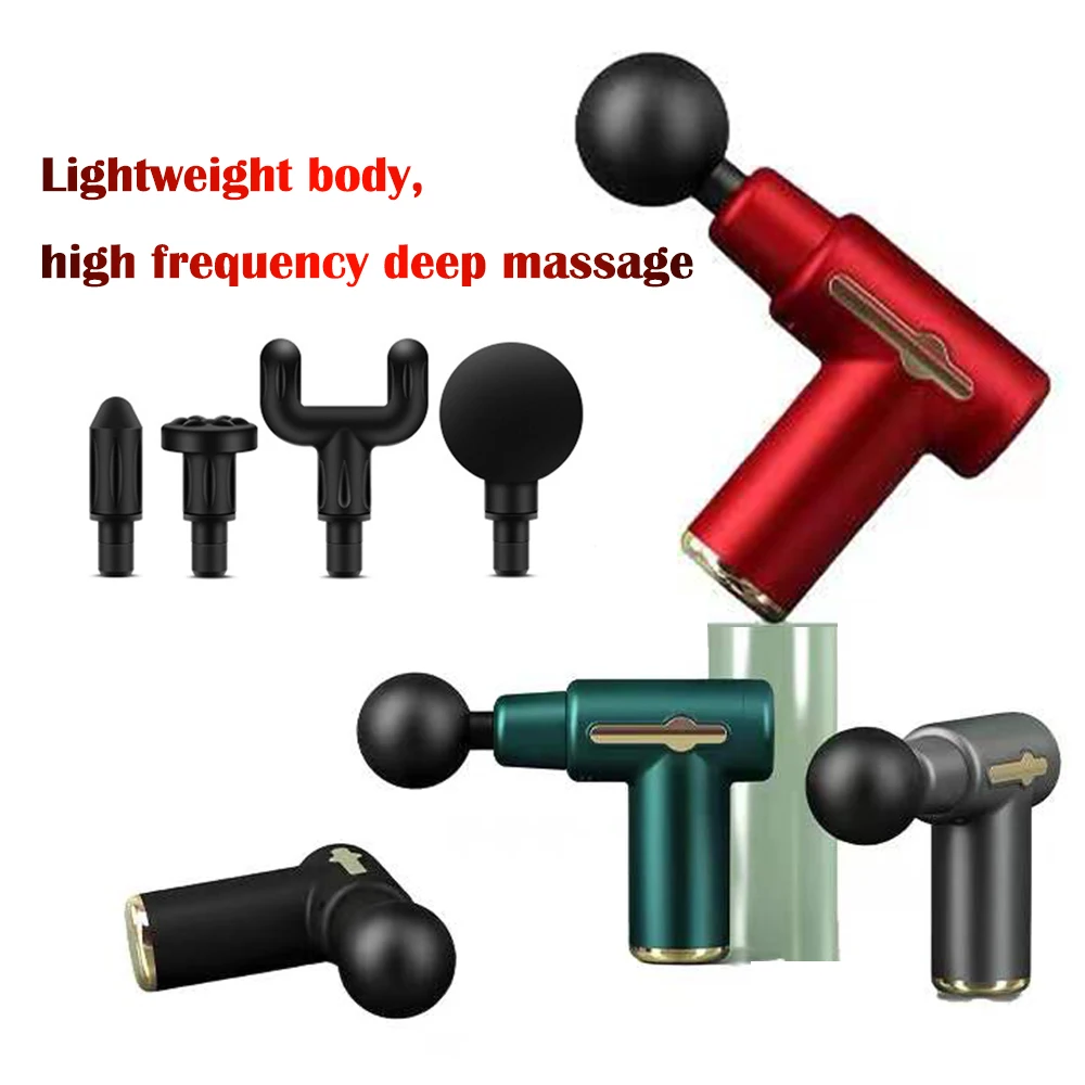 

Электрический массажный пистолет, автоматический умный массажер для шеи, пистолет для массажа всего тела, релаксация, фитнес, снятие боли в ...