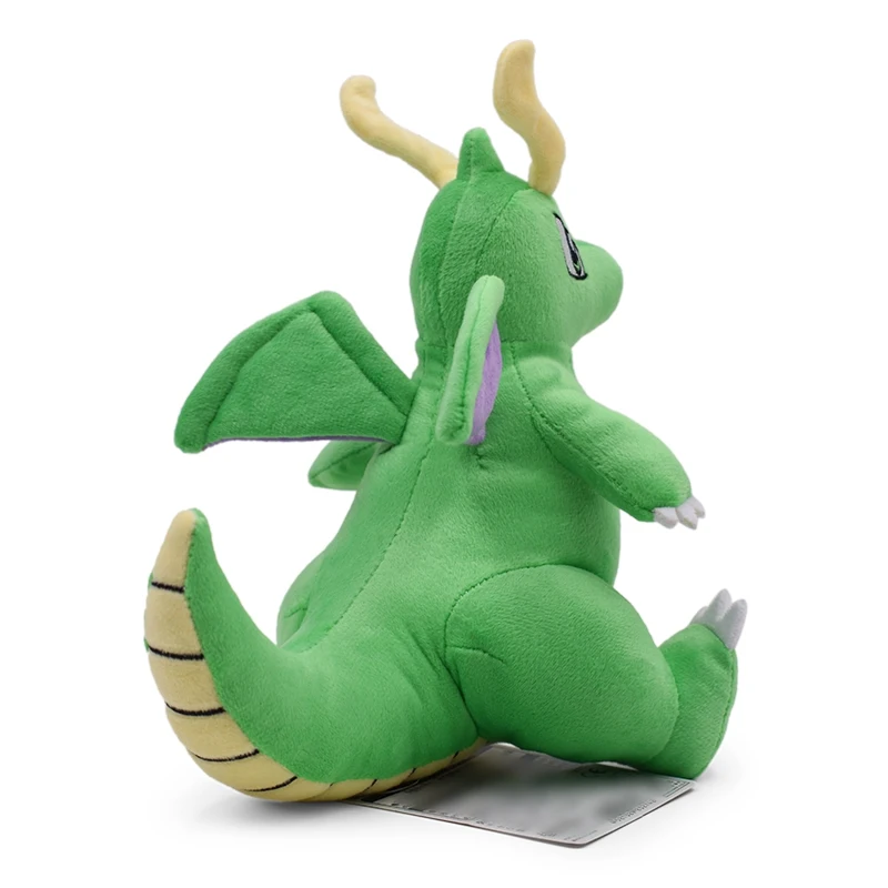 

2 Style Yellow Green Dragonite Soft Plush Toy Dolls Kawaii Cartoon Dragonite PP Cotton Peluche Animals Toys For Children Gift