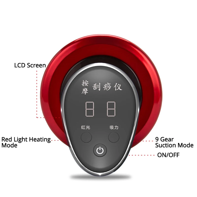 Электрический массажер для акупунктурной стимуляции вакуум отрицательное