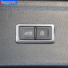 Автомобильный Стайлинг переключатель багажника декоративная рамка для кнопки наклейка отделка из нержавеющей стали для Audi Q3 2019 ВНУТРЕННИЙ Задний ящик аксессуары