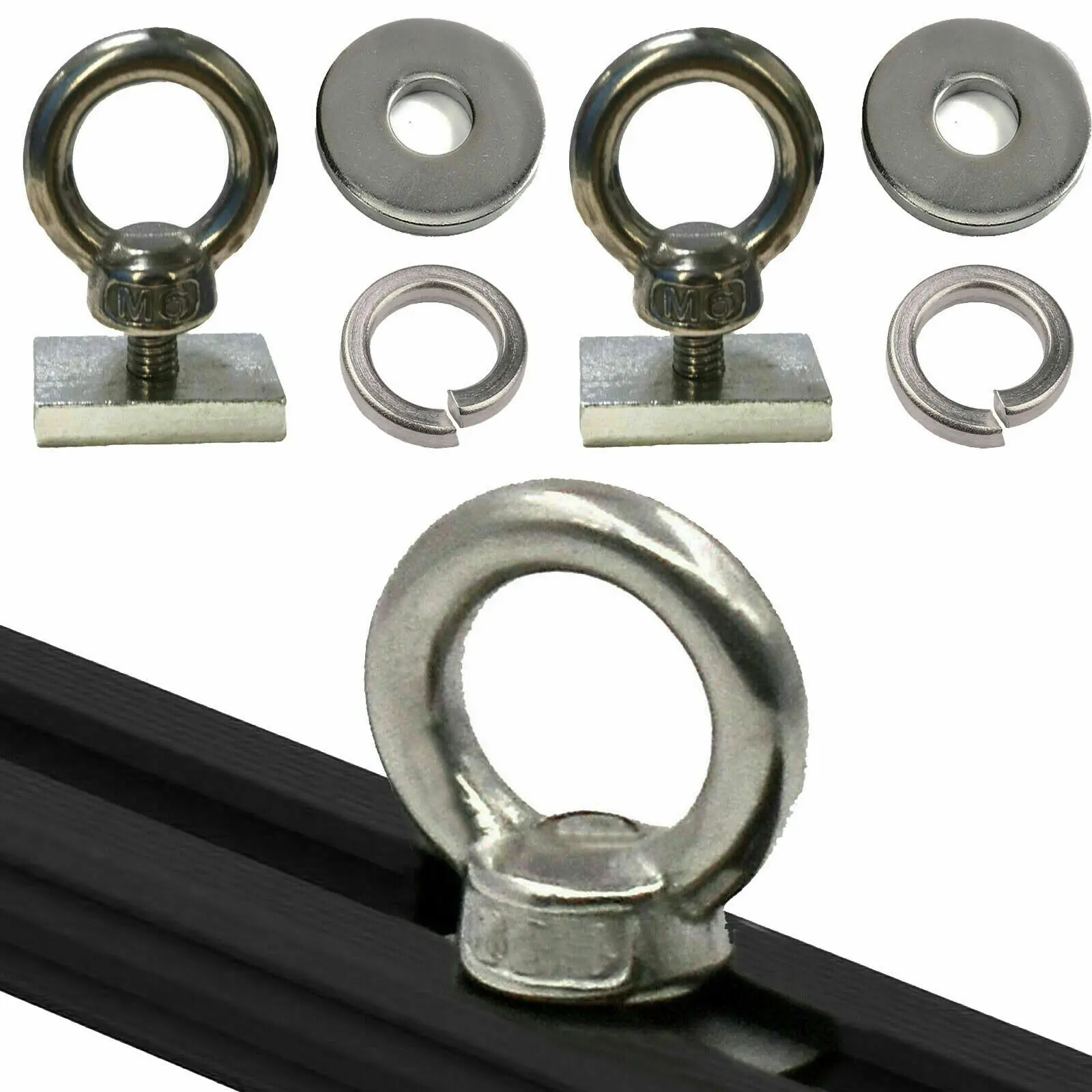 2 шт. комплект нержавеющих болтов для установки на крышу платформы Rhino Pioneer