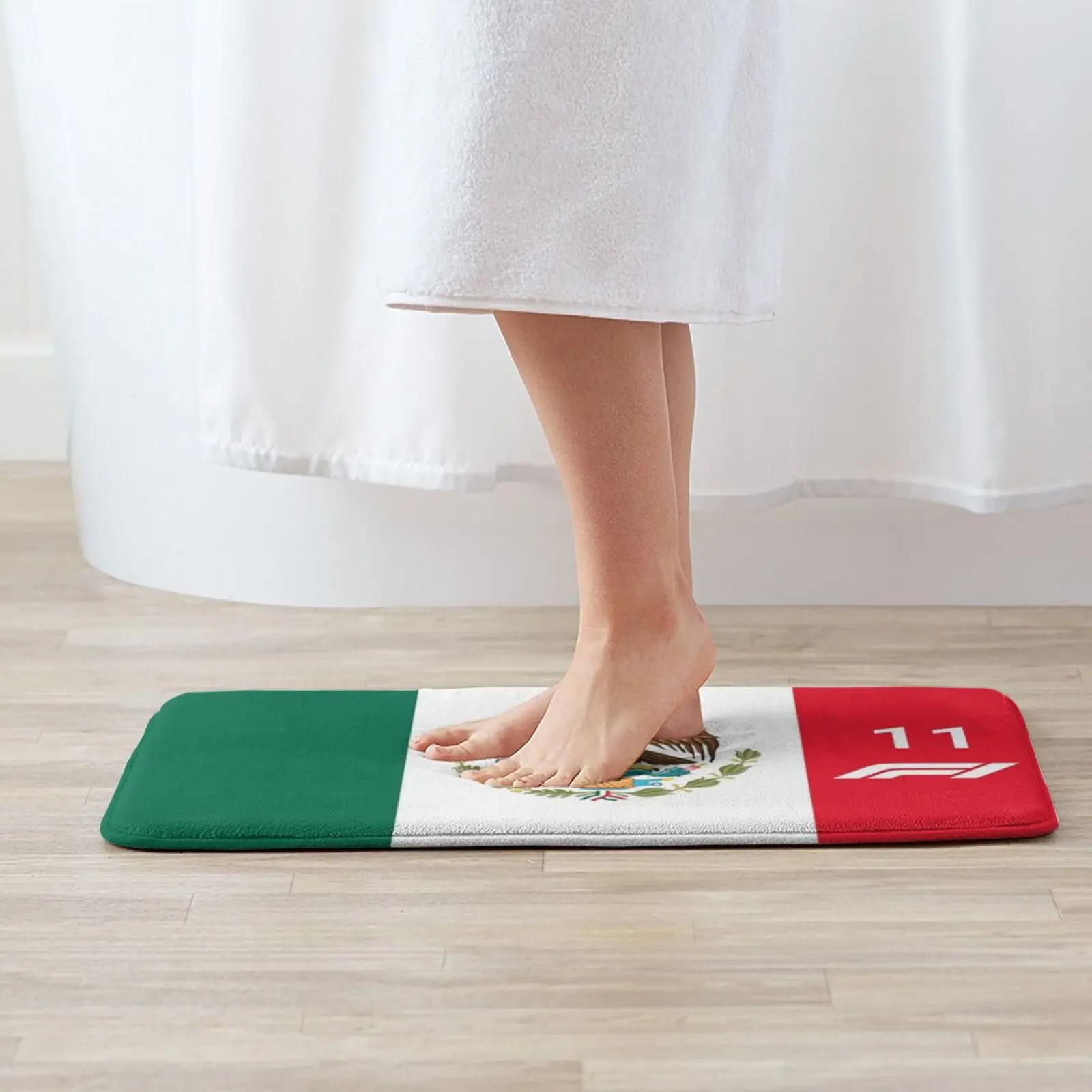 Мексиканский коврик Checo Перес для водителя мягкий шако гоночная точка Мексика