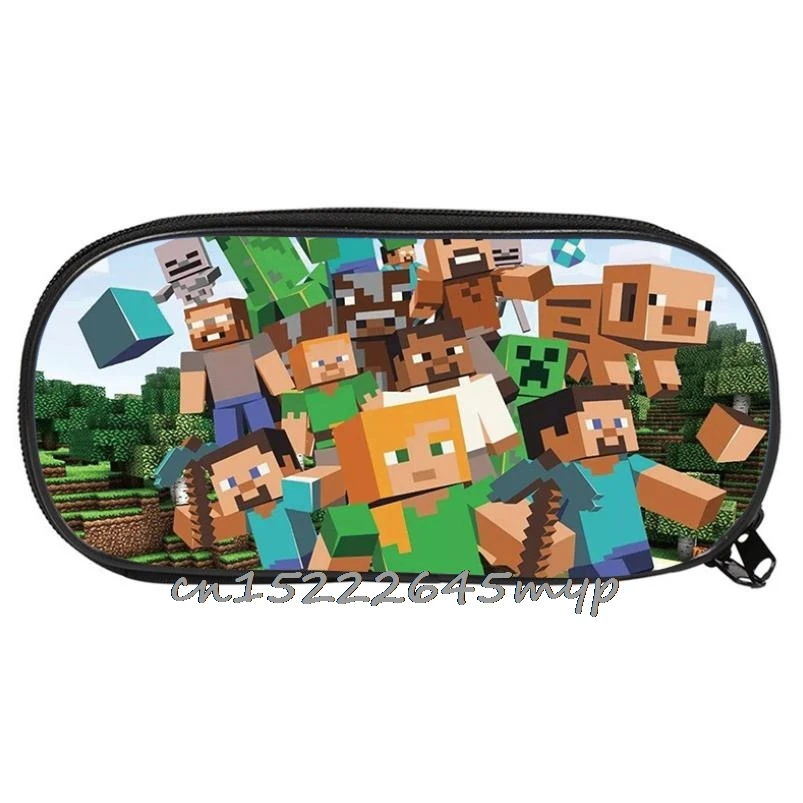 Новый чехол Minecraft для студентов мальчиков и девочек Женский карандашей детская