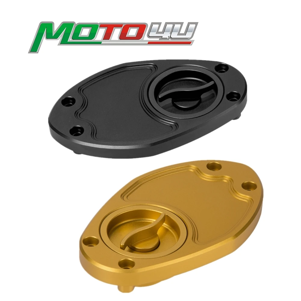 CNC Aluminum Motorcycle Fuel Gas Cap Tank Cap Cover Fast Turn Style Accessories screw For DUCATI 749 999 749S 749R 999S 999R