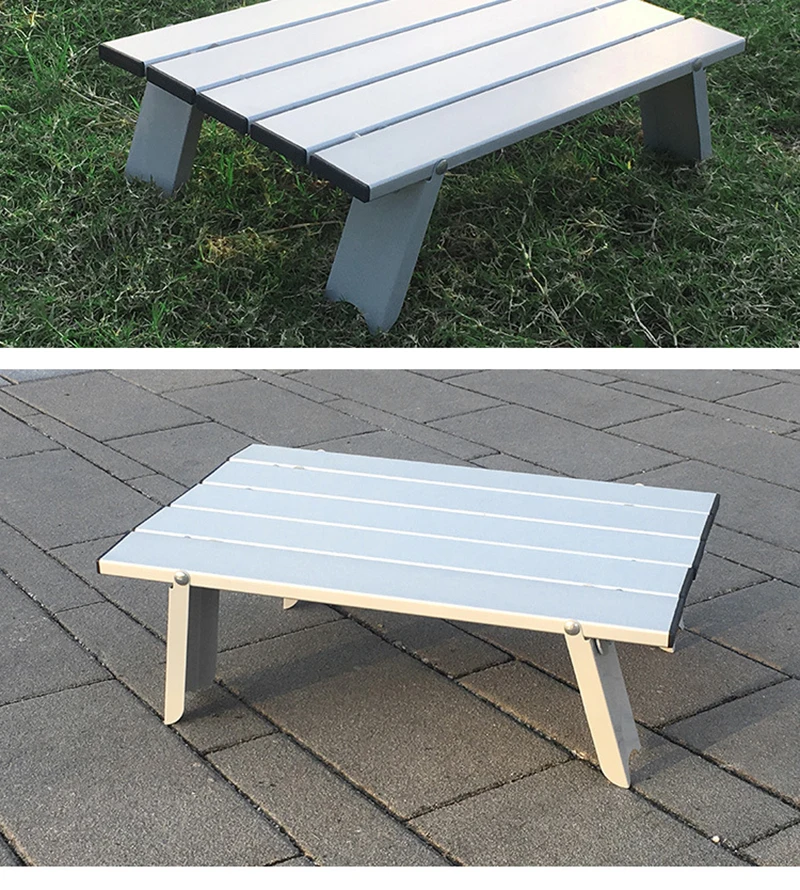 Уличный Портативный Складной садовый стол из алюминиевого сплава для кемпинга