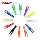 50 штук держатель для стрел 12 цветов для ID 4,2 мм Стекловолоконная стрела и Арбон стрела вал стрелы для стрельбы из лука охота