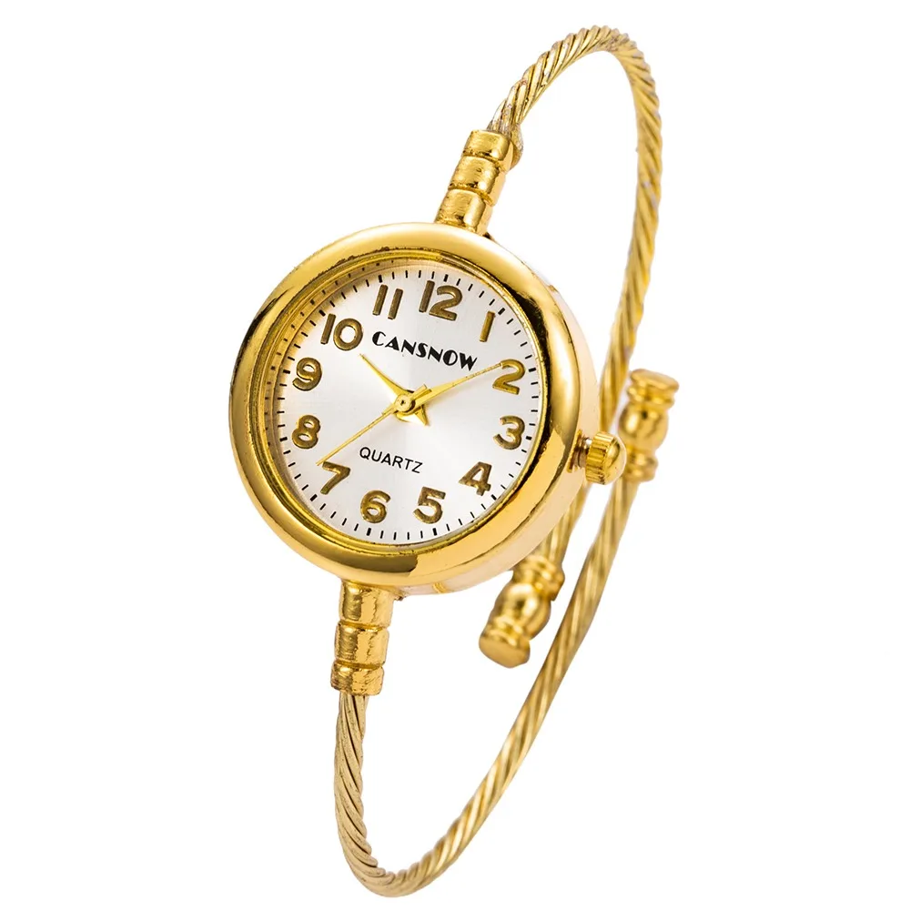 

New Fashion Vintage Luxury Women Casual Bracelet Watch Analog Bangle Wrist Watch Female Quartz Watches