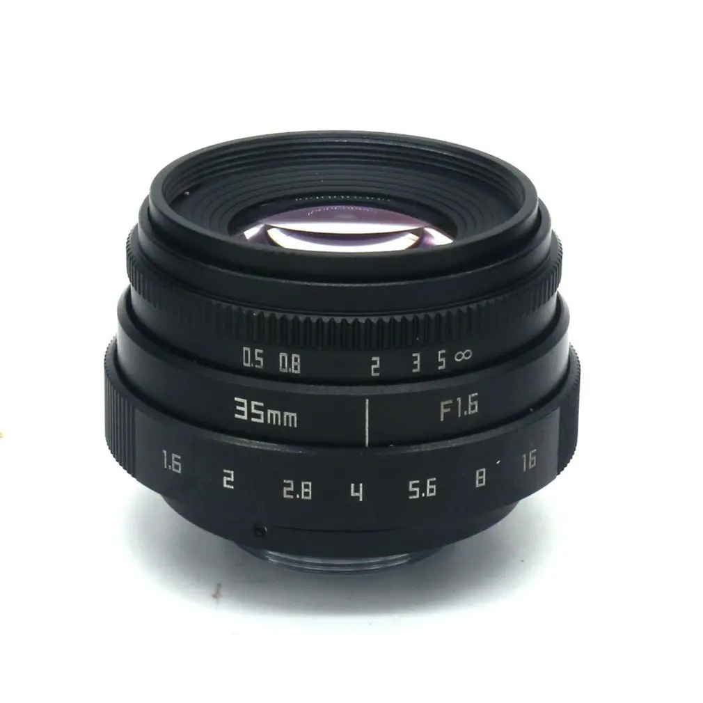 Мини 35 мм F1.6 APS-C объектив для телевизора/объектив телевизора CCTV 16 C Mount Camera Mirrorless