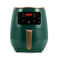 feel free shipping 1400w 4 5l air fryer oil free cooker oven 360%c2%b0baking with touch led multifunction airfryer home cooking