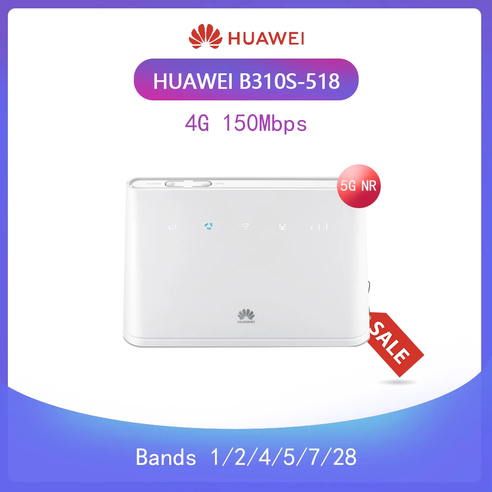 

Оригинальный разблокированный Huawei Φ 150 Мбит/с 4G LTE самый безопасный беспроводной роутер 4g полосы 1/2/4/5/7/28 + антенна 2 шт.