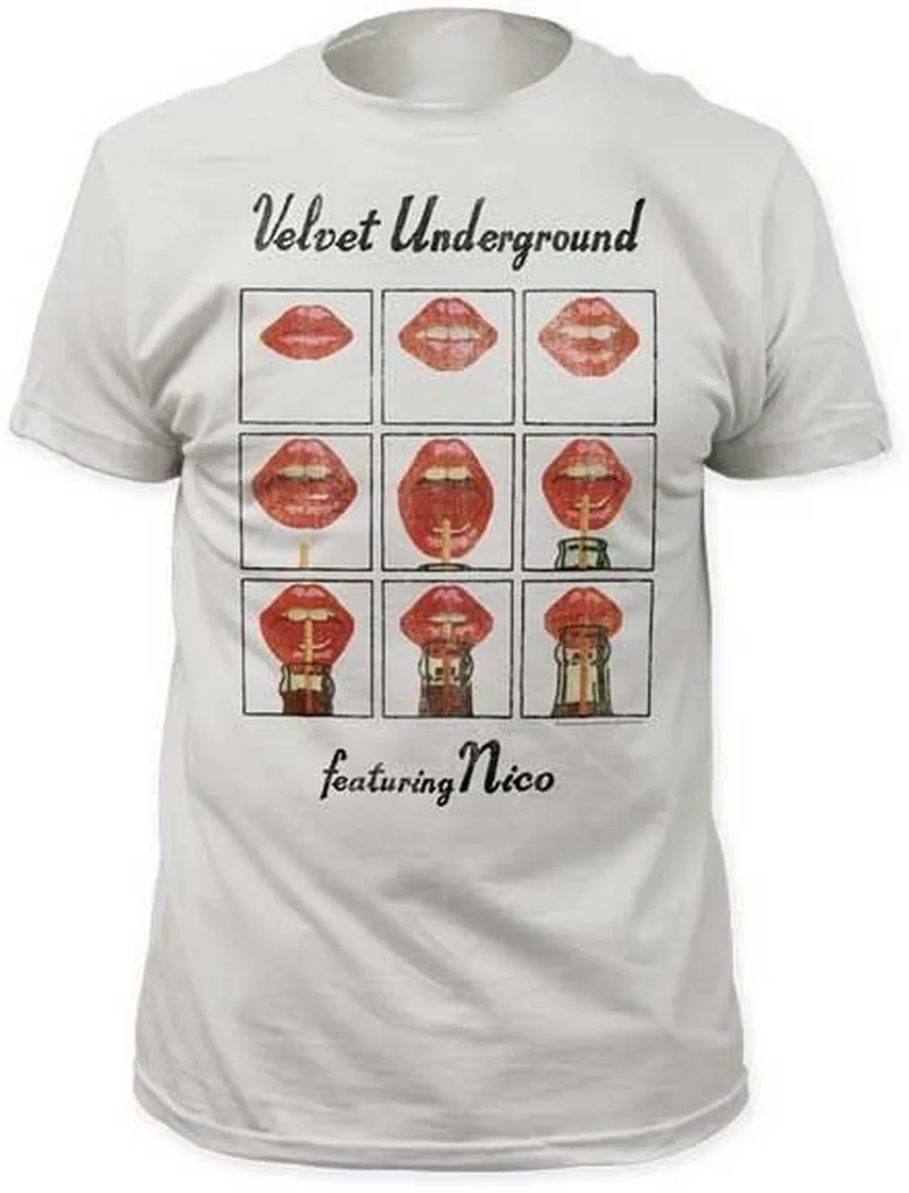 Бархатная подземная с Nico Лицензированная взрослая футболка из хлопка размера