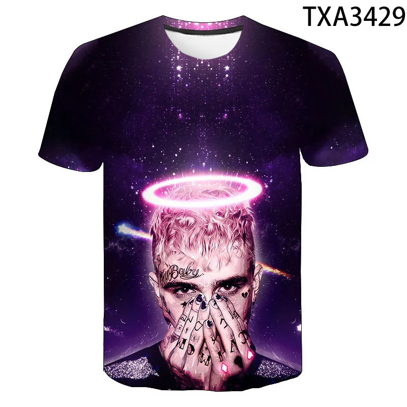 Новинка 2020 футболка Lil Peep для мужчин и женщин одежда в стиле Харадзюку топы модная