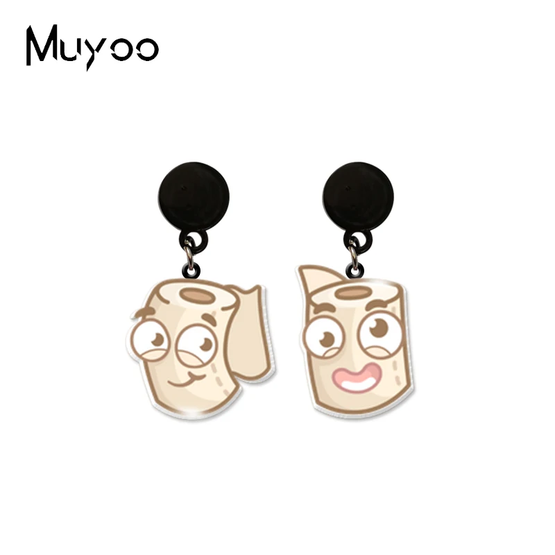 Новые классные рисунком разные вещи авокадо чужой Туалет Бумага волна пончики