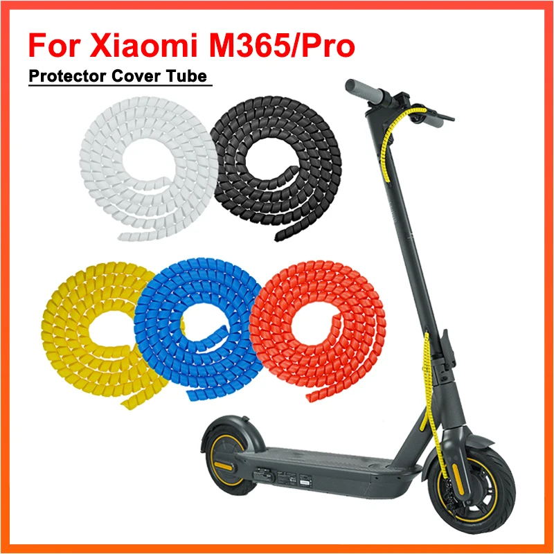 

1M Line Organizer Pipe Protection Spiral Wrap Winding Cable Wire Protector Cover Tube for XIAOMI M365/PRO Electric Scooters