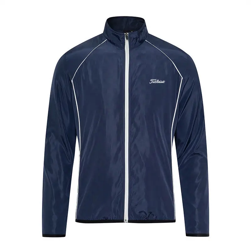 

2021 autumn and winter new golf clothing men's windbreaker outdoor sports windproof warm jacket