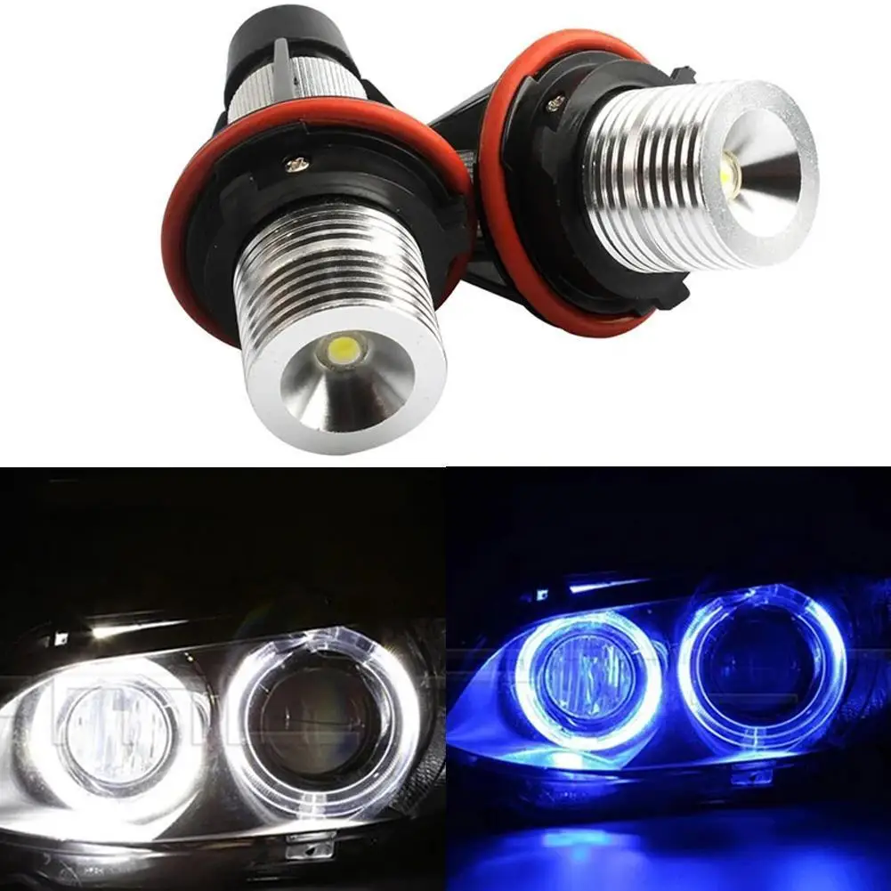 Светодиодсветодиодный габаритные огни ангельские глазки 2 шт. лампы для E39 E53 E60 E61