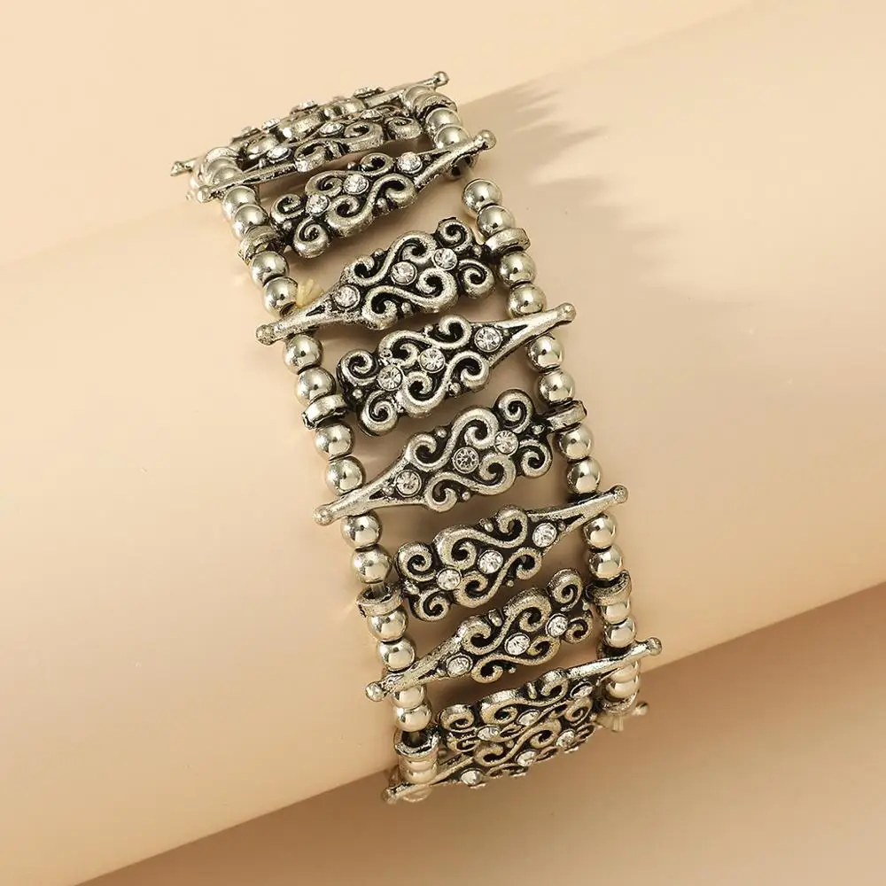 Модные Этнические богемные эластичные браслеты и для женщин винтажные пляжные