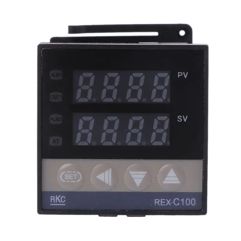 PID цифровые Температура контроллер REX-C100 0 до 400 C K Тип Вход SSR тестер выхода