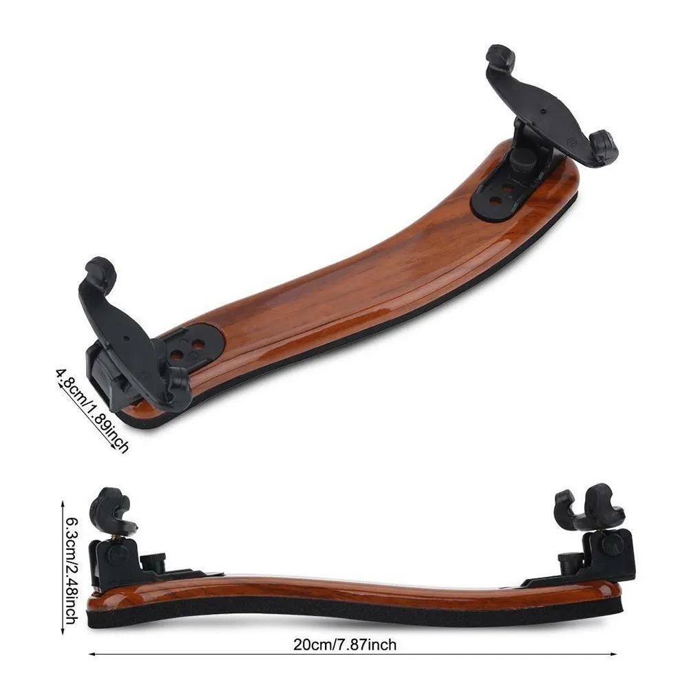 

Adjustable Shoulder Rest For 3/4 4/4 Fiddle Violin Shoulder Rest Maple Wood Durable New