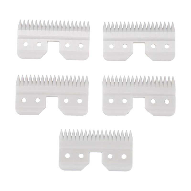 

18Teeth 5Pcs/Lot Pet Clipper Ceramic Moving Blade Standard A5 Blade Size and Durable