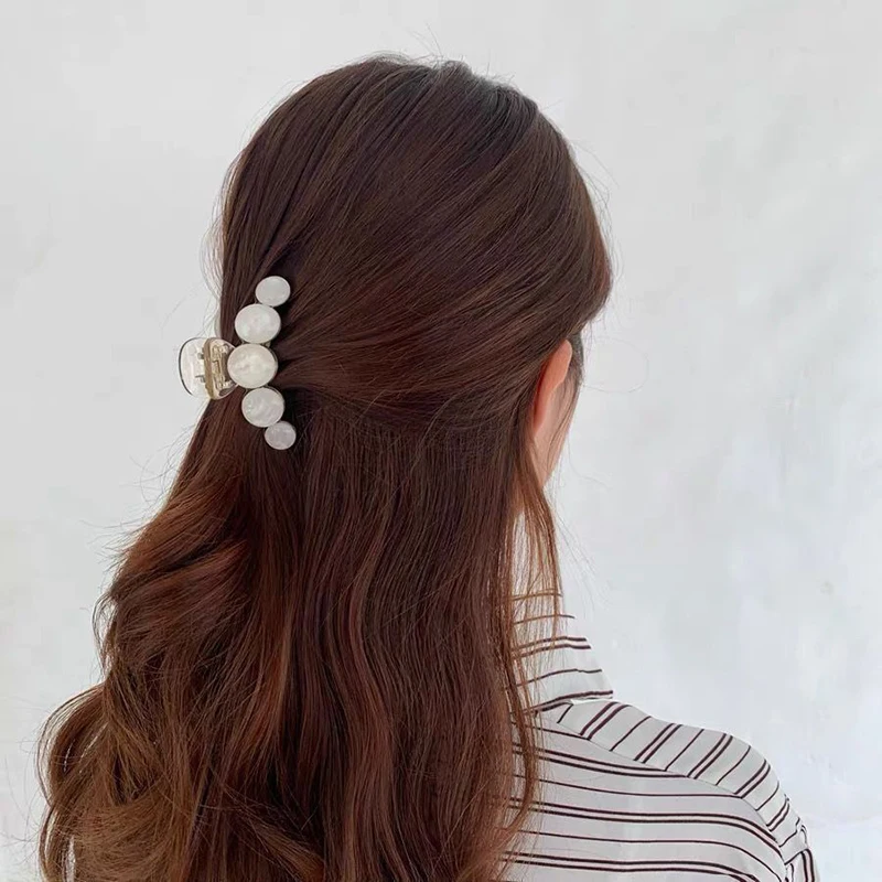 

Женская заколка-краб для волос, из пластика