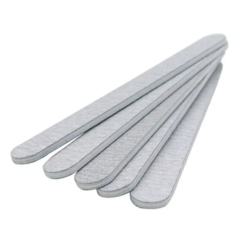 

10Pcs/lot Grey Nail File Buffer Nail Art Sanding Buffer Files Salon Manicure UV Gel Tips Washable Professional Use Tool