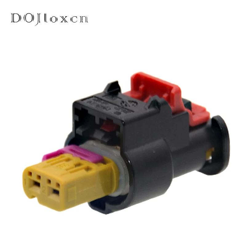 1-50 комплектов 2-контактная водонепроницаемая розетка для разъема датчика Volkswagen Porsche 4K 0973702 Вилка жгута 5- 2297796 -2B