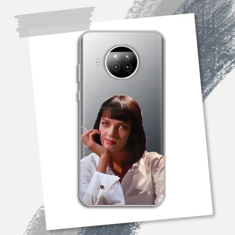 

Pulp Fiction Greatest movie ever made Phone Case Transparent for Xiaomi Redmi note 10 t 8 9 pro lite 11