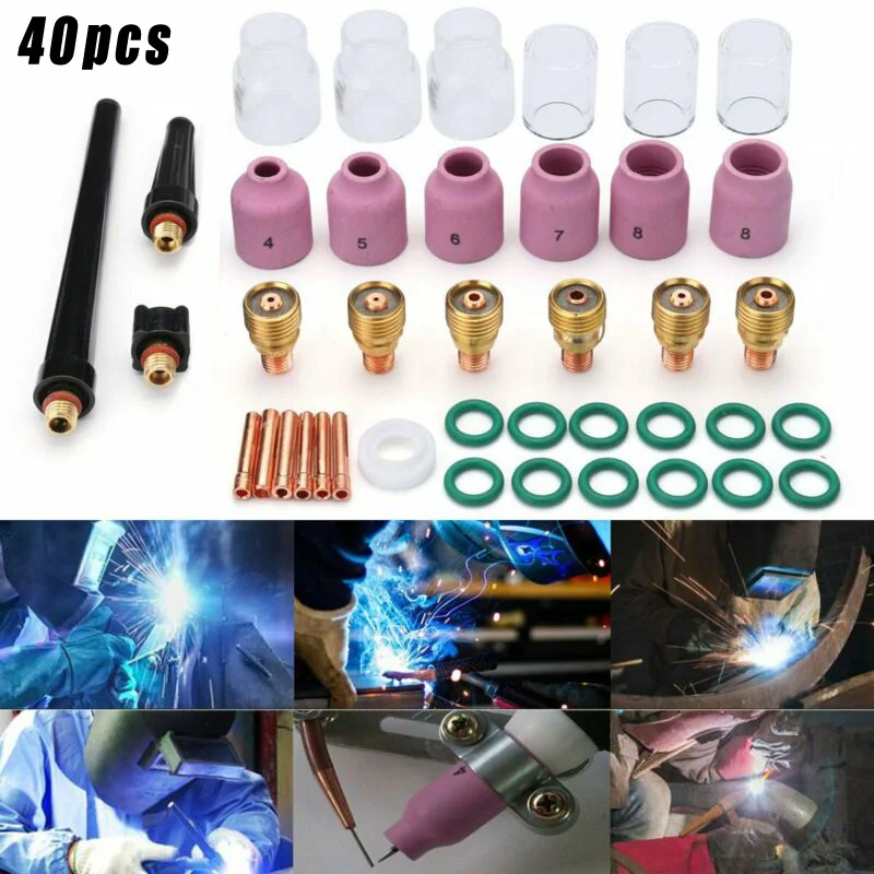 TIG сварочный вентилятор тепловые чашки газовое объектив цанговые воздушный