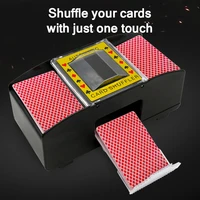 shuffler automatic card shuffler electronic poker card shuffling machine battery operated cards playing tool for casino at home