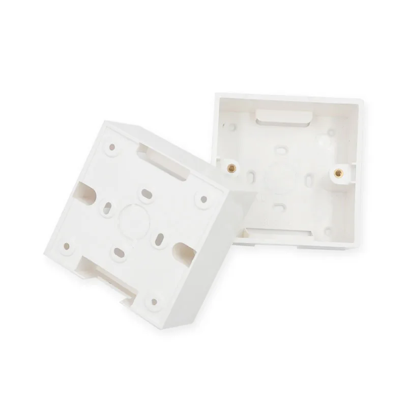 Внешний Настенный монтажный переключатель Соединительная коробка 86*86*40 мм для 86 *