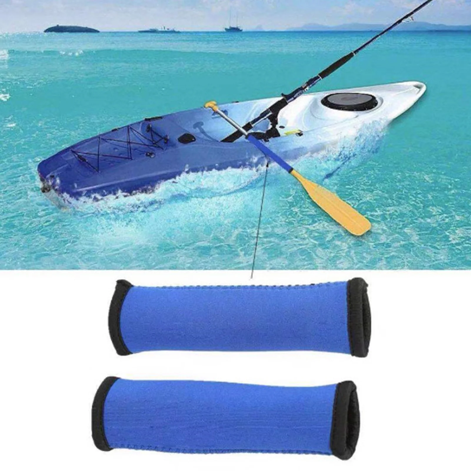 

Blue Desigh Kayak Paddle Grip Non-Slip Soft Hand Protection Kayak Accessories